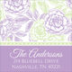 Garden Rose Square Address Labels Image 3 of 3